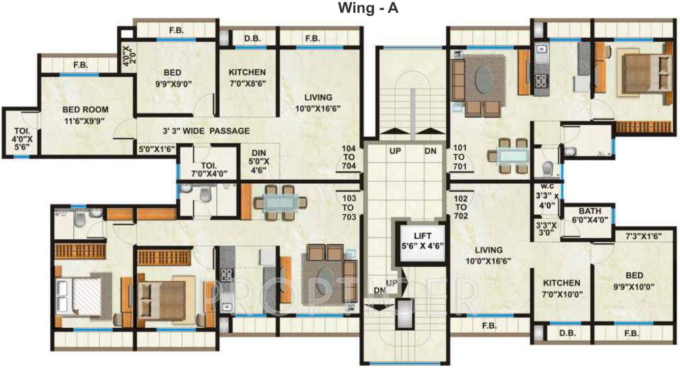 Images for Cluster Plan of Rajhans Seasons