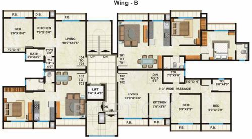 Images for Cluster Plan of Rajhans Seasons Images for Cluster Plan of Rajhans Seasons