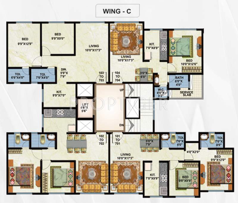 Images for Cluster Plan of Rajhans Seasons