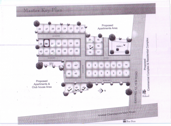 Images for Layout Plan of Aryan Grand Residency