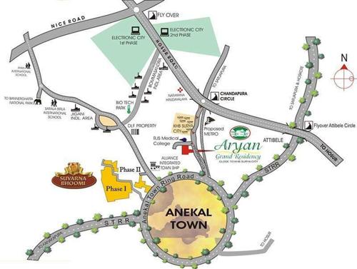 Images for Location Plan of Aryan Grand Residency