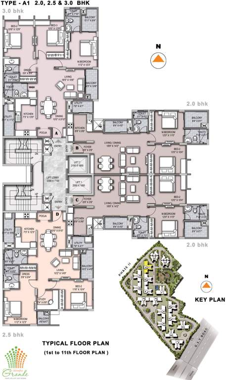 Images for Cluster Plan of Olympia Grande