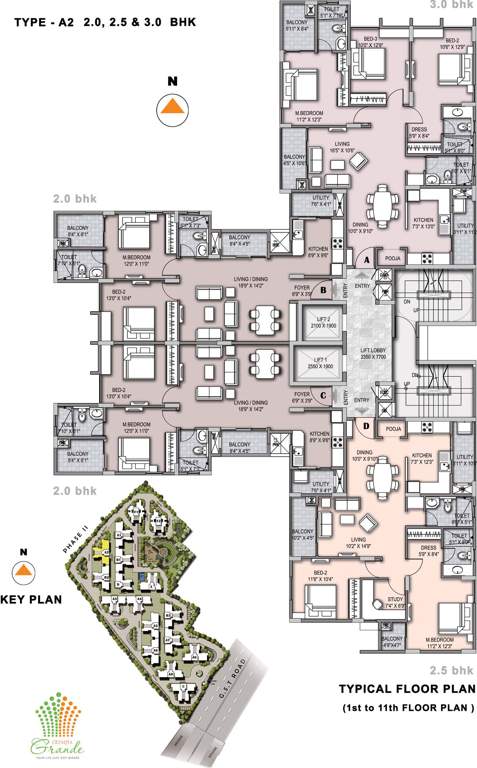 Images for Cluster Plan of Olympia Grande