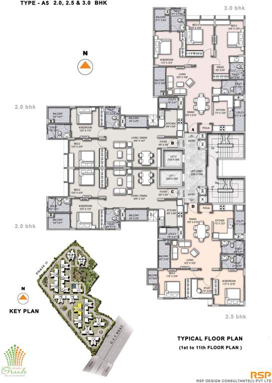Images for Cluster Plan of Olympia Grande