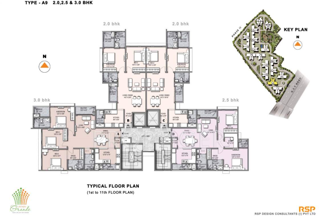 Images for Cluster Plan of Olympia Grande