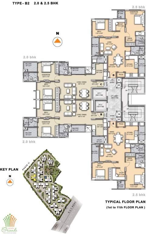 Images for Cluster Plan of Olympia Grande