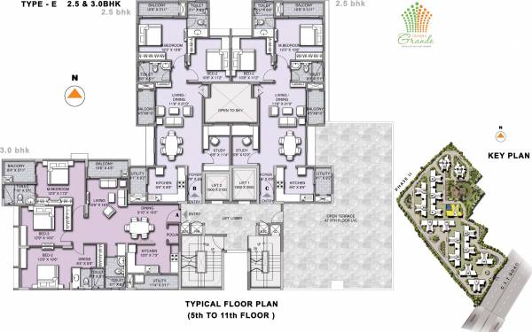 Images for Cluster Plan of Olympia Grande