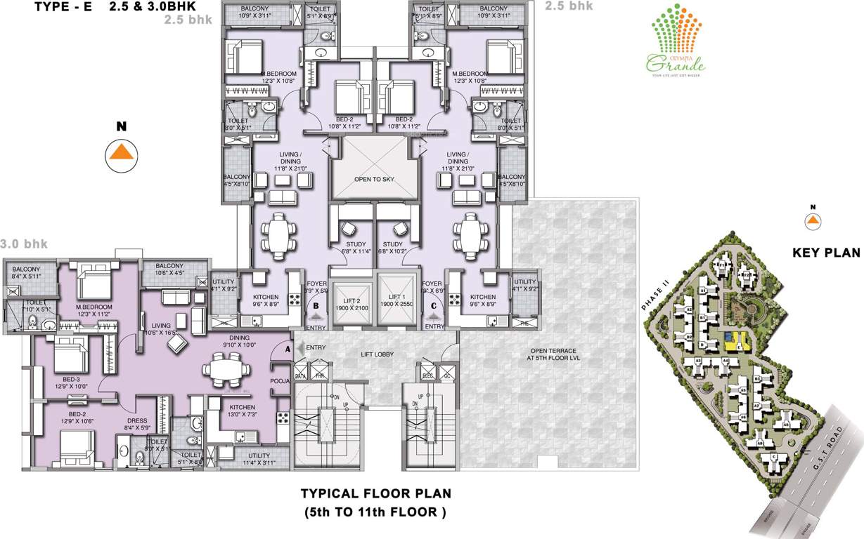 Images for Cluster Plan of Olympia Grande