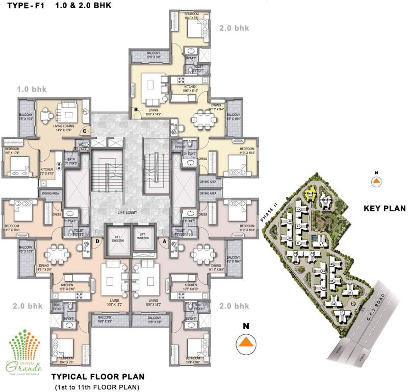 Images for Cluster Plan of Olympia Grande
