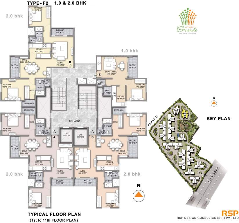 Images for Cluster Plan of Olympia Grande