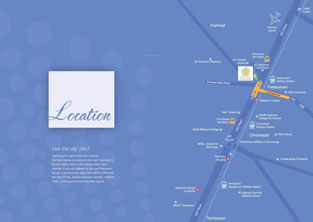  grande Location Plan