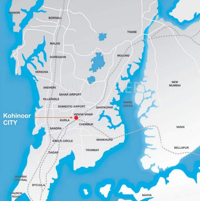  city Images for Location Plan of Kohinoor City