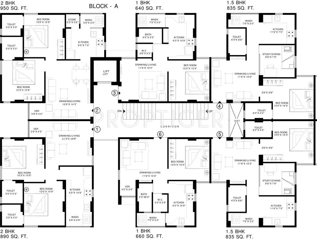 Images for Cluster Plan of Bakeri Swareet