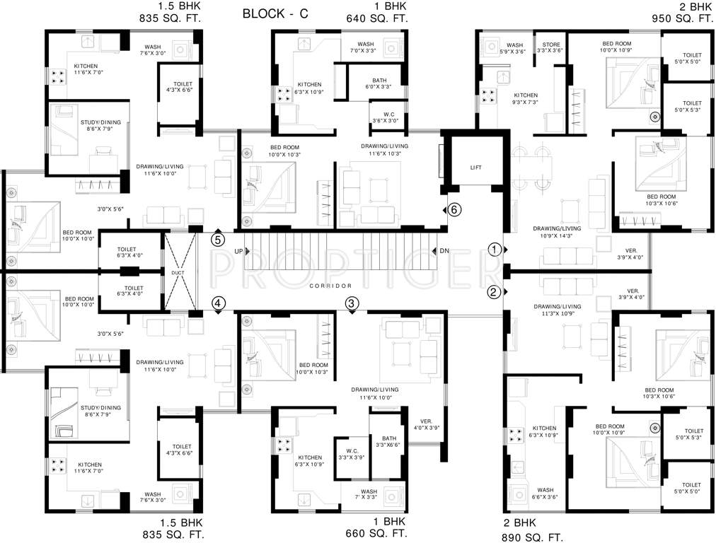 Images for Cluster Plan of Bakeri Swareet