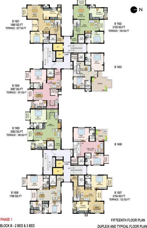  savithanjali Wing C1 Cluster Plan
