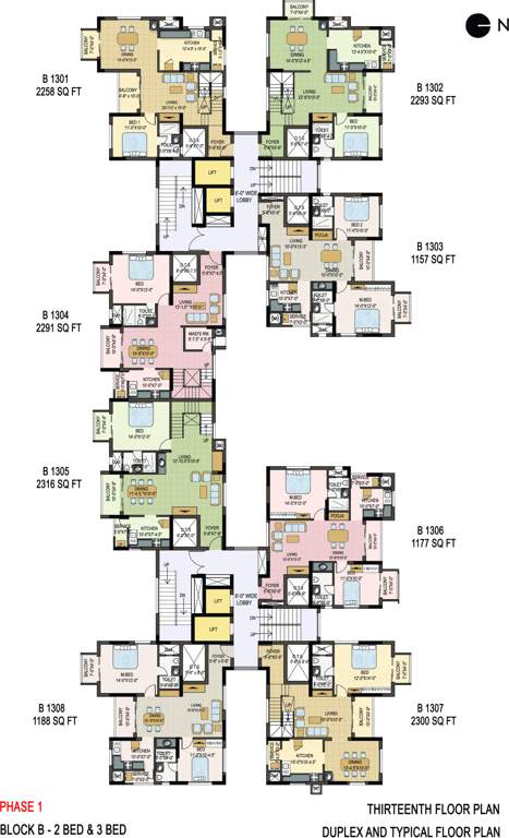  savithanjali Wing C1 Cluster Plan