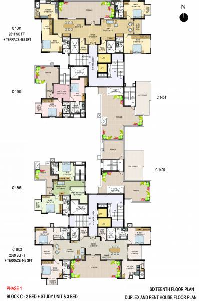 Wing C1 Cluster Plan savithanjali Wing C1 Cluster Plan