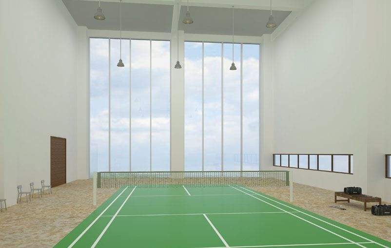 raj grandeur Badminton Court