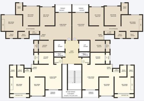  balaji-garden Images for Cluster Plan of Neelsidhi Balaji Garden