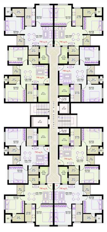 Images for Cluster Plan of Vijay Shanthi Park Avenue