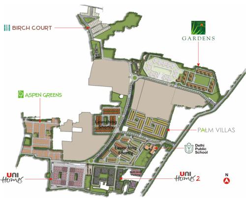  unihomes Images for Master Plan of Unitech Unihomes