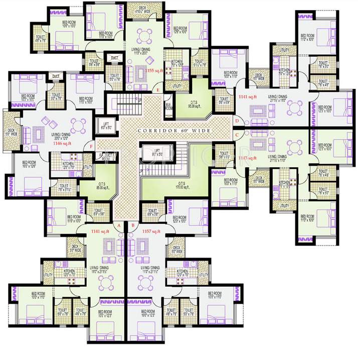  lotus pond Images for Cluster Plan of Vijay Lotus Pond