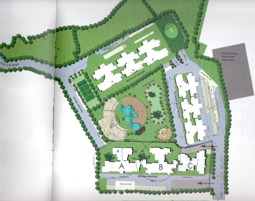  palms Images for Layout Plan of Neelkanth Palms