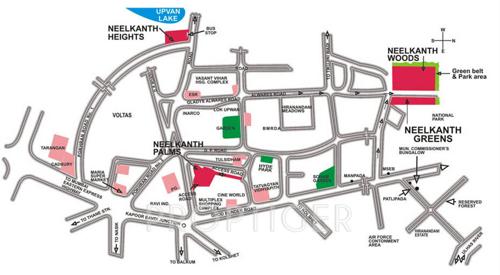 Images for Location Plan of Neelkanth Palms palms Images for Location Plan of Neelkanth Palms