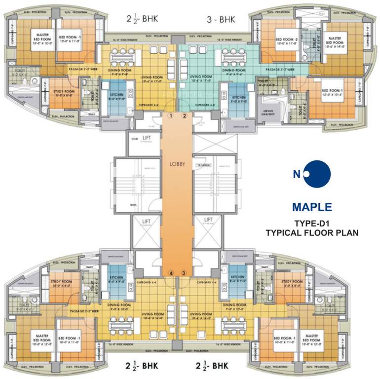 greens Images for Cluster Plan of Neelkanth Greens