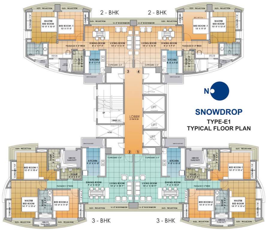 greens Images for Cluster Plan of Neelkanth Greens