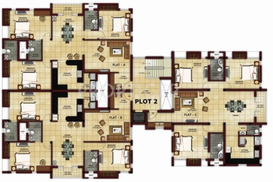 Vasavi Housing Cerunti Cluster Plan