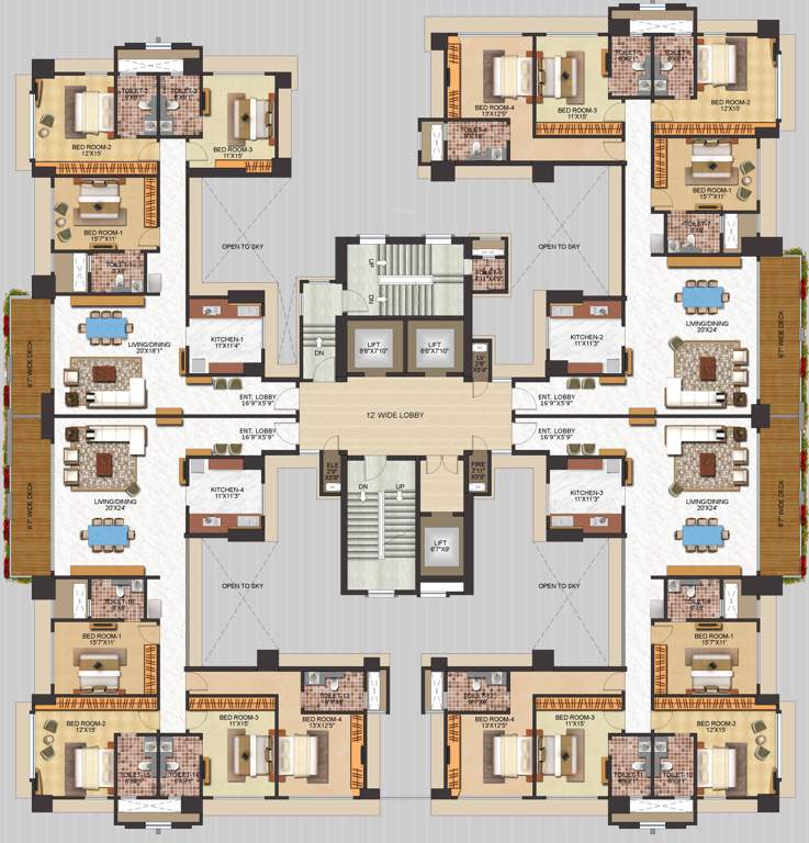 royale Images for Cluster Plan of Neelkanth Group Royale