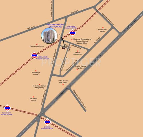  royale Images for Location Plan of Neelkanth Group Royale