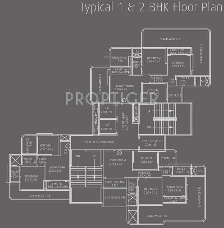  shreeji towers Residency Cluster Plan