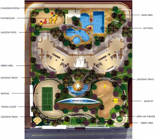 Images for Master Plan of DB Realty Orchid Enclave