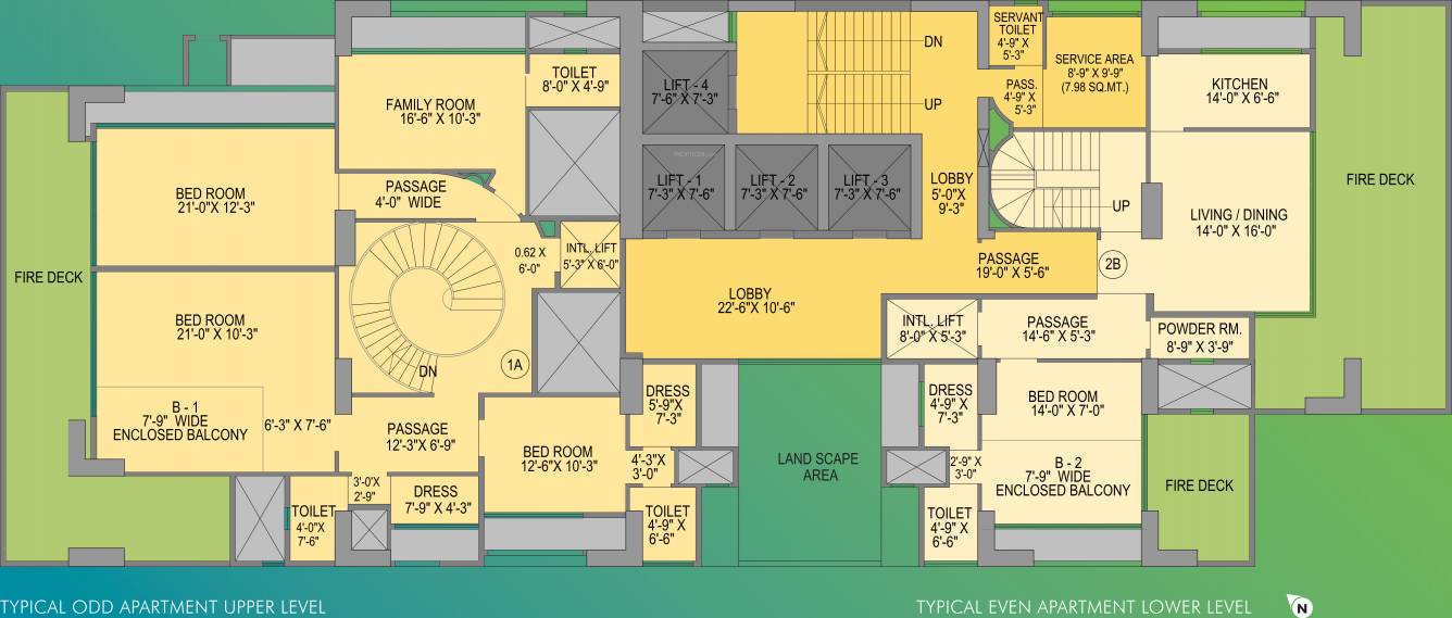 Images for Cluster Plan of Rohan Aashiana