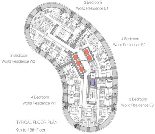 Images for Cluster Plan of Lodha World Crest world-crest Images for Cluster Plan of Lodha World Crest