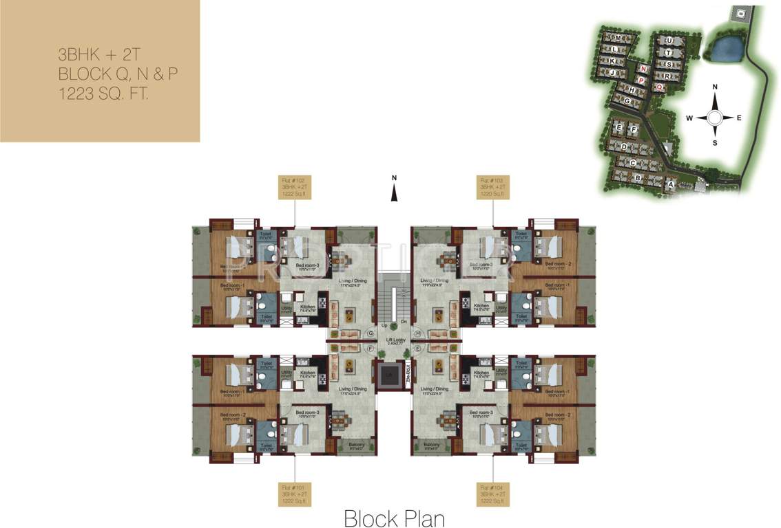  living spaces Images for Cluster Plan of S And P Living Spaces
