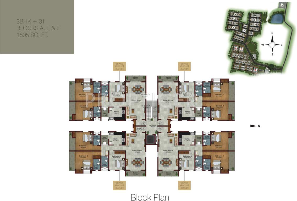  living spaces Images for Cluster Plan of S And P Living Spaces