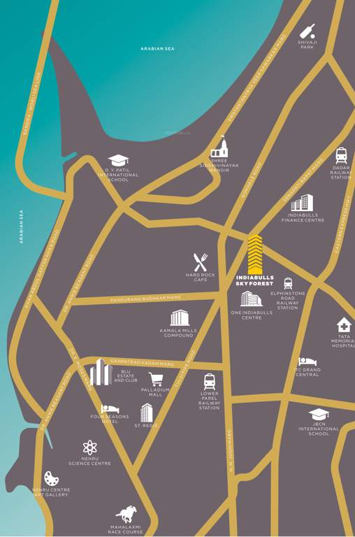 sky forest Images for Location Plan of Indiabulls Infraestate Sky Forest