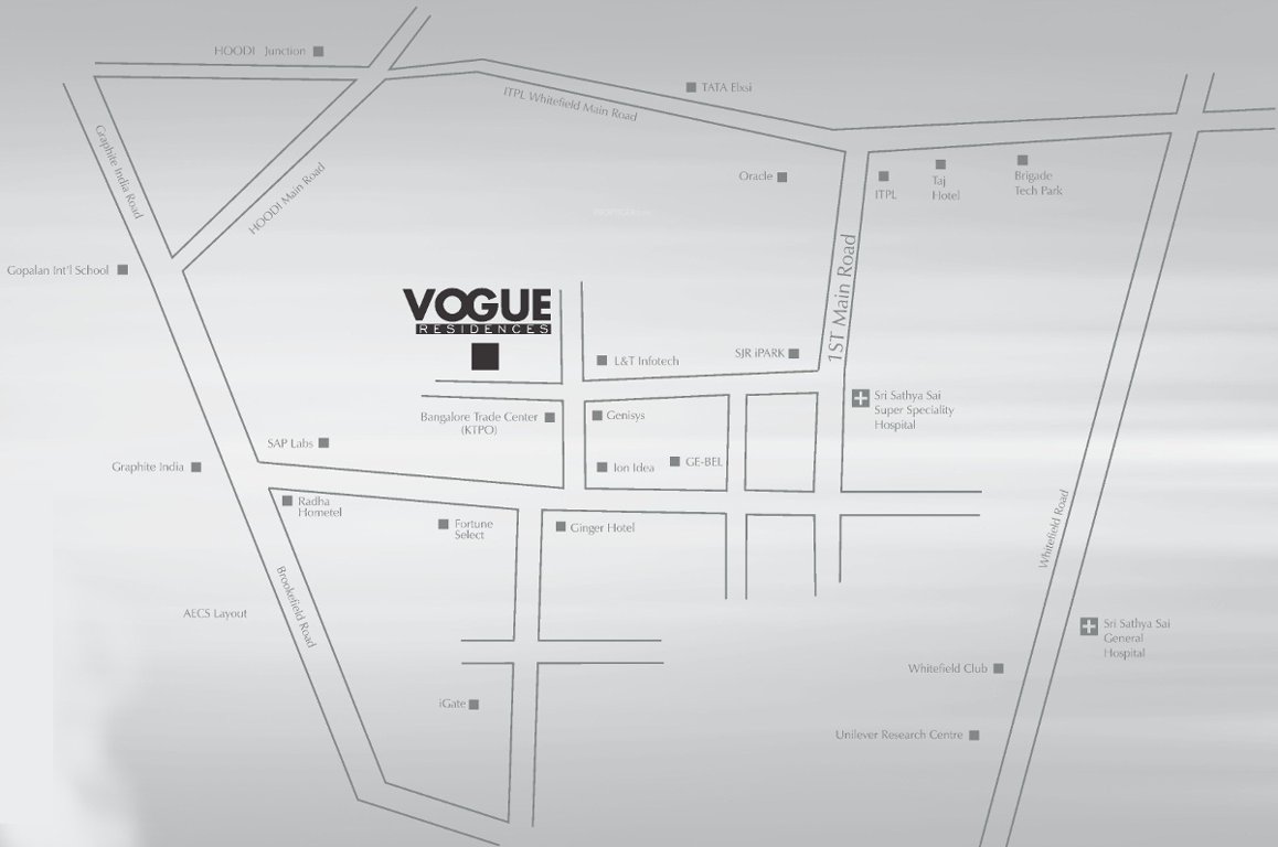  vogue residences Images for Location Plan of SJR Vogue Residences