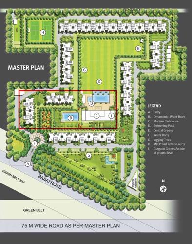 Images for Master Plan of Emaar Gurgaon Greens Images for Master Plan of Emaar Gurgaon Greens