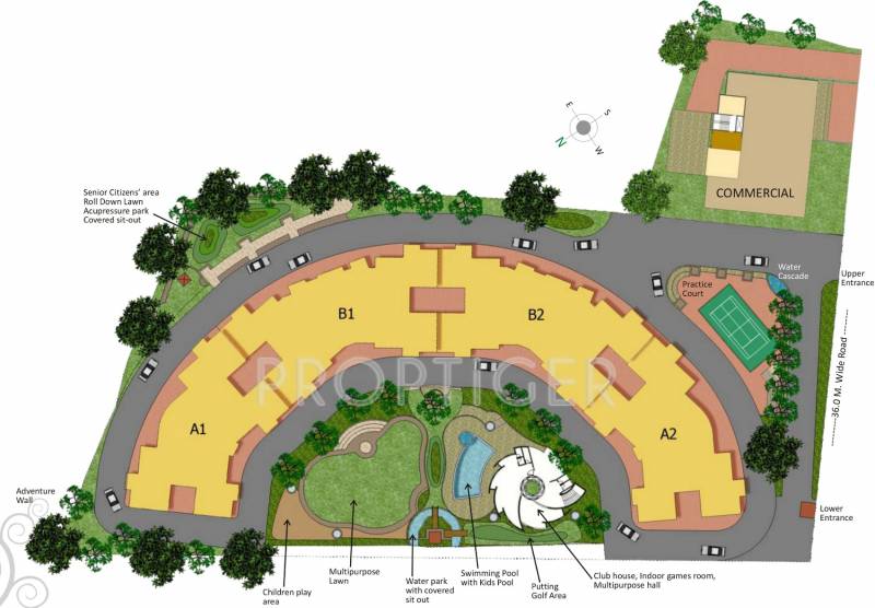 Images for Site Plan of Kolte Patil Beryl