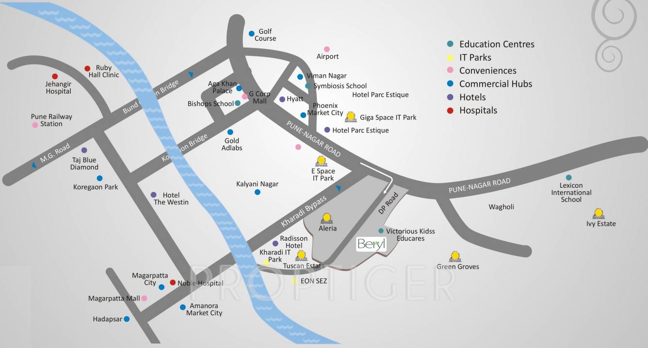 Images for Location Plan of Kolte Patil Beryl