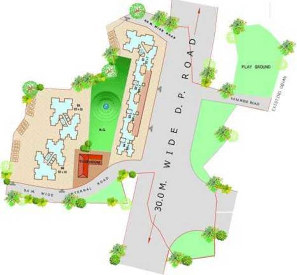  unnathi-greens Master Plan