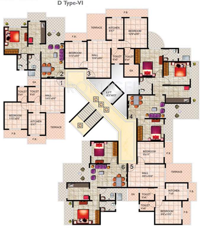Images for Cluster Plan of Mohan Suburbia