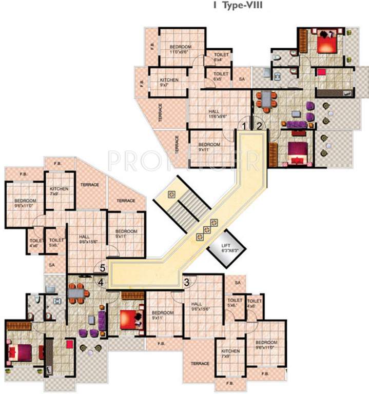 Images for Cluster Plan of Mohan Suburbia