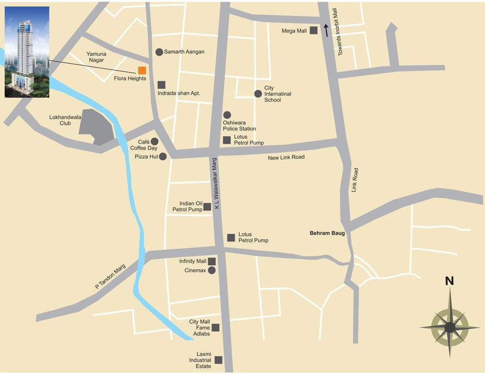  flora heights Images for Location Plan of Transcon Flora Heights