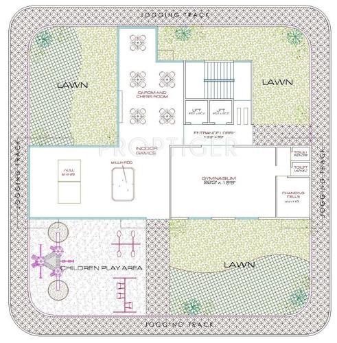  heights Images for Cluster Plan of Advance Group Heights