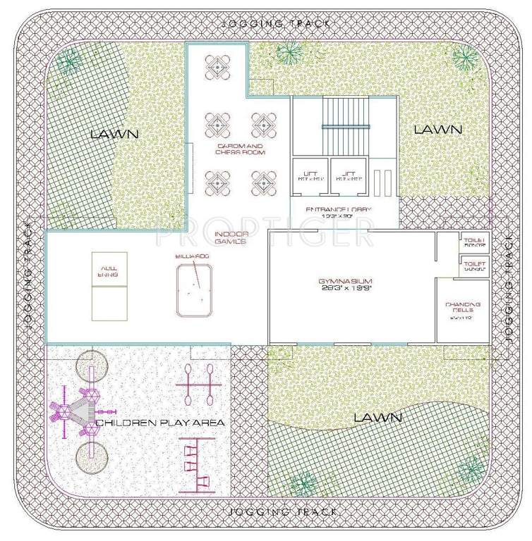  heights Images for Cluster Plan of Advance Group Heights
